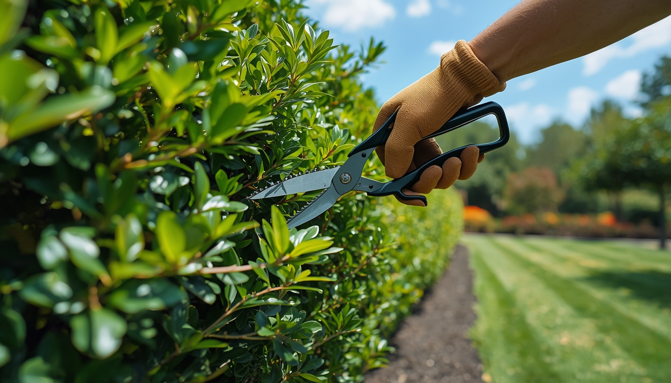 Shrub trimming services by Vlexirontyxexer